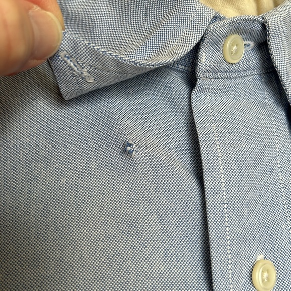 Vintage Polo Ralph Lauren Customized Notre Dame Golf Tilden Button Down Shirt XL - Picture 12 of 14